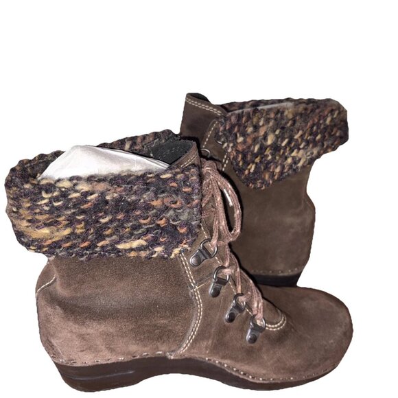 Dansko Brown Suede Ankle Boots & Booties | Size 38 Eur. & Sz. 7.5-8 - Picture 5 of 6